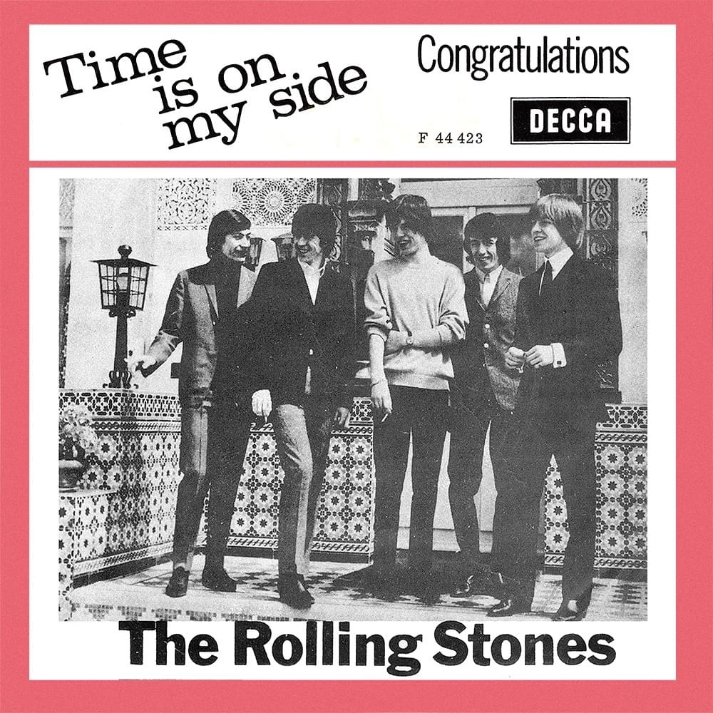 Album cover art for "Time Is on My Side" by The Rolling Stones