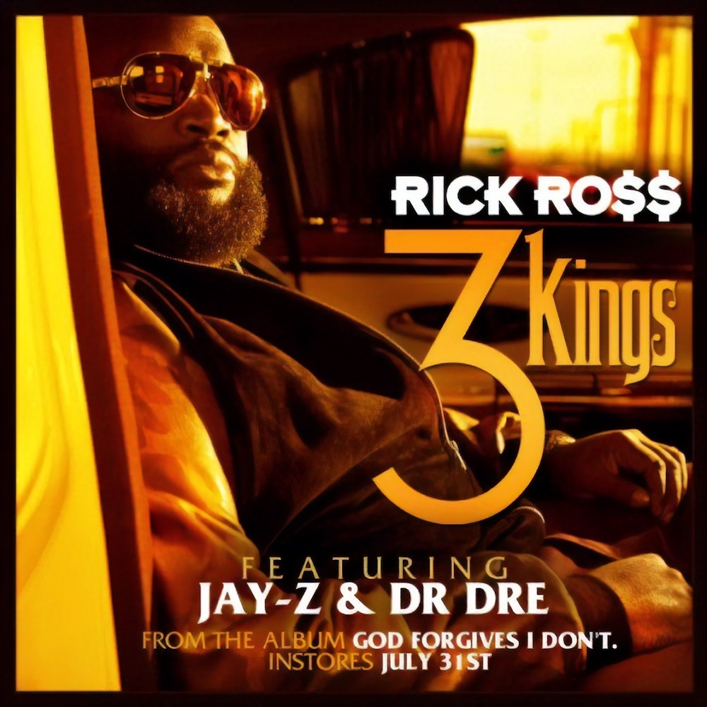 Album cover art for "3 Kings" by Rick Ross & Dr. Dre & JAY-Z