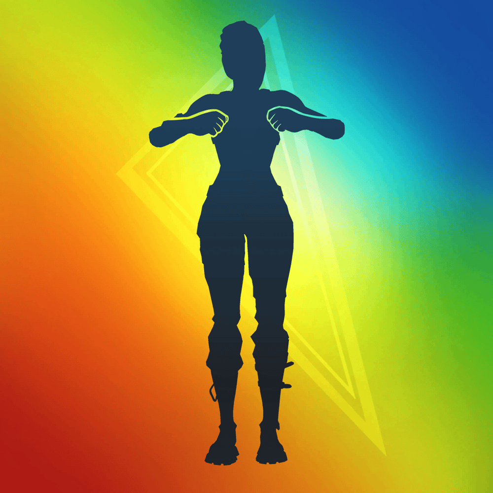 Album cover art for "The Pollo Dance" by Fortnite
