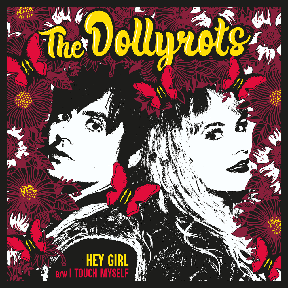Album cover art for "Hey Girl" by The Dollyrots