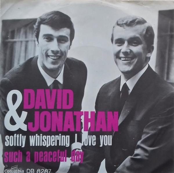 Softly Whispering I Love You by David & Jonathan
