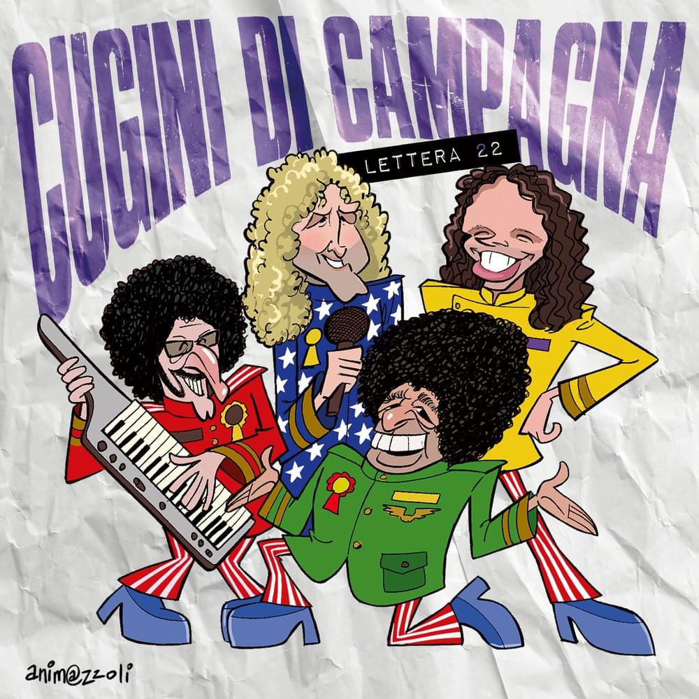 Album cover art for "Lettera 22" by I Cugini Di Campagna
