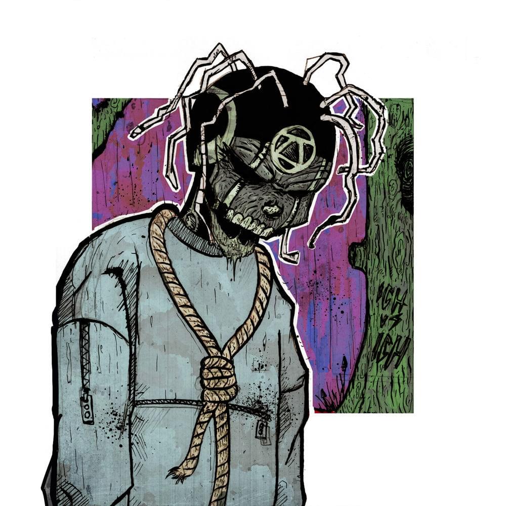 Album cover art for "ICH VS. ICH" by Zombiez