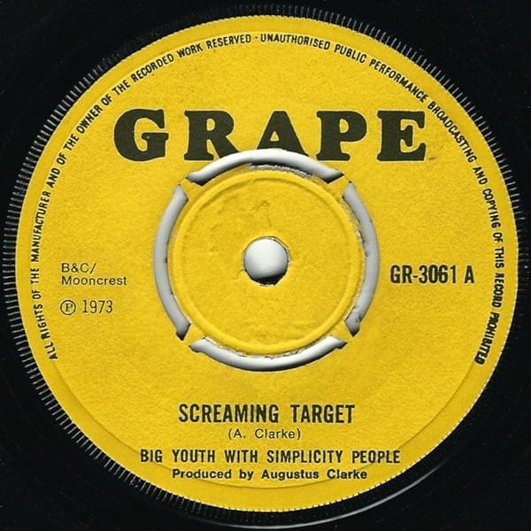 Screaming Target by Big Youth