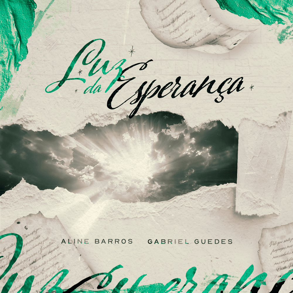 Album cover art for "Luz da Esperança" by Aline Barros