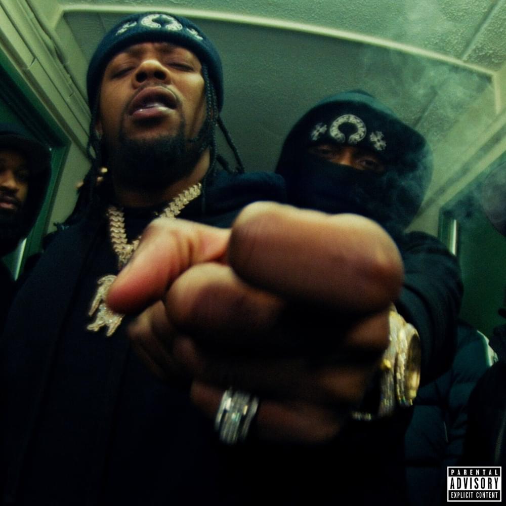 Album cover art for "We On It" by Rowdy Rebel