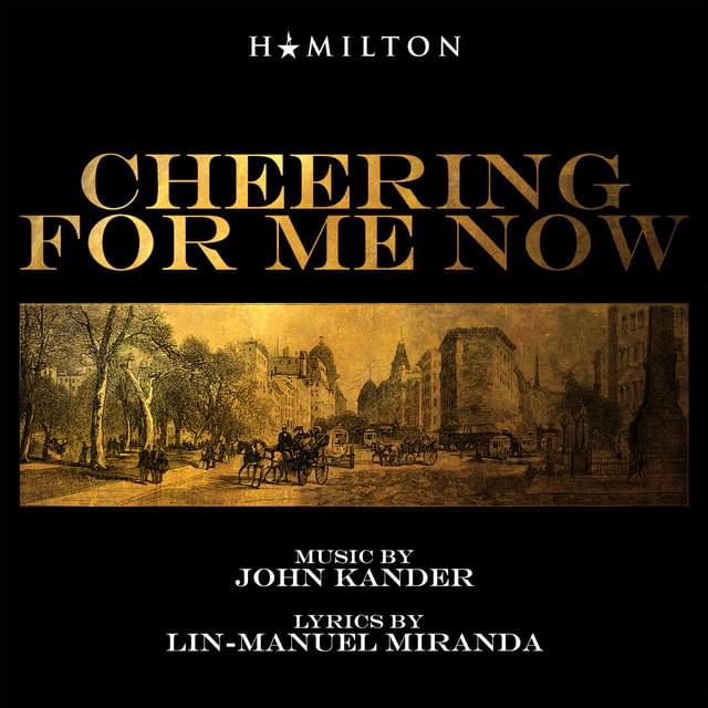 Album cover art for "Cheering for Me Now" by Lin-Manuel Miranda