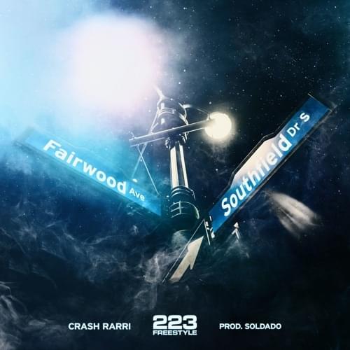 Album cover art for "223 FREESTYLE" by CRASH RARRI