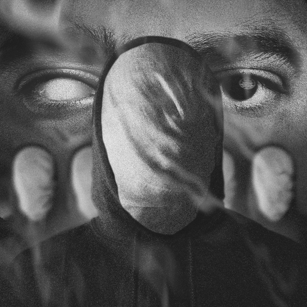 Album cover art for "Wo die Wölfe wohnen" by Megaloh & Ansu