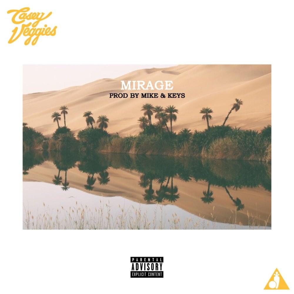Album cover art for "Mirage" by Casey Veggies