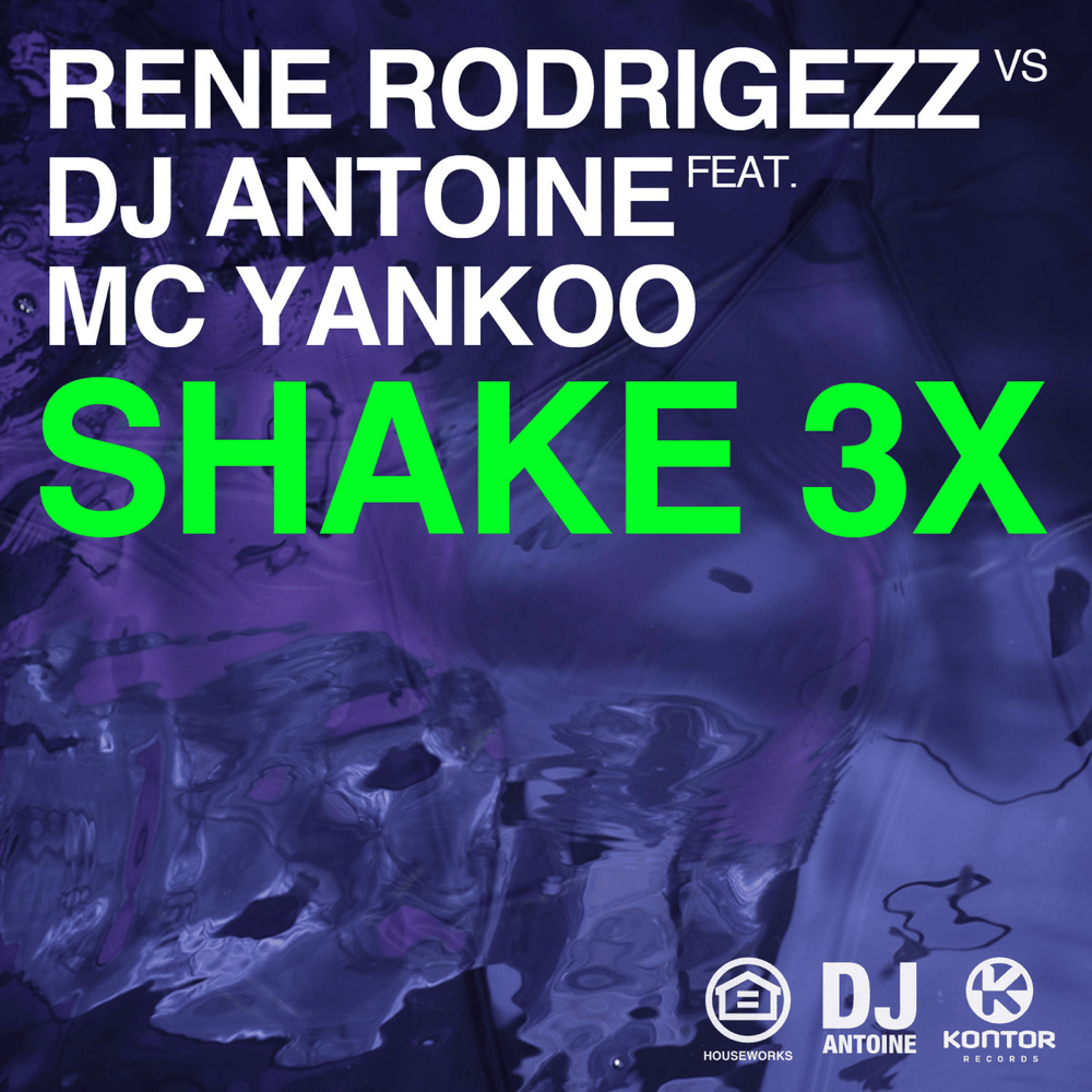 Album cover art for "Shake 3x" by Sunshine Live