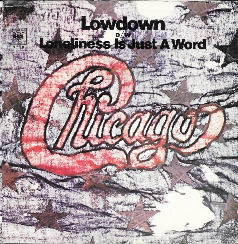 Album cover art for "Lowdown" by Chicago