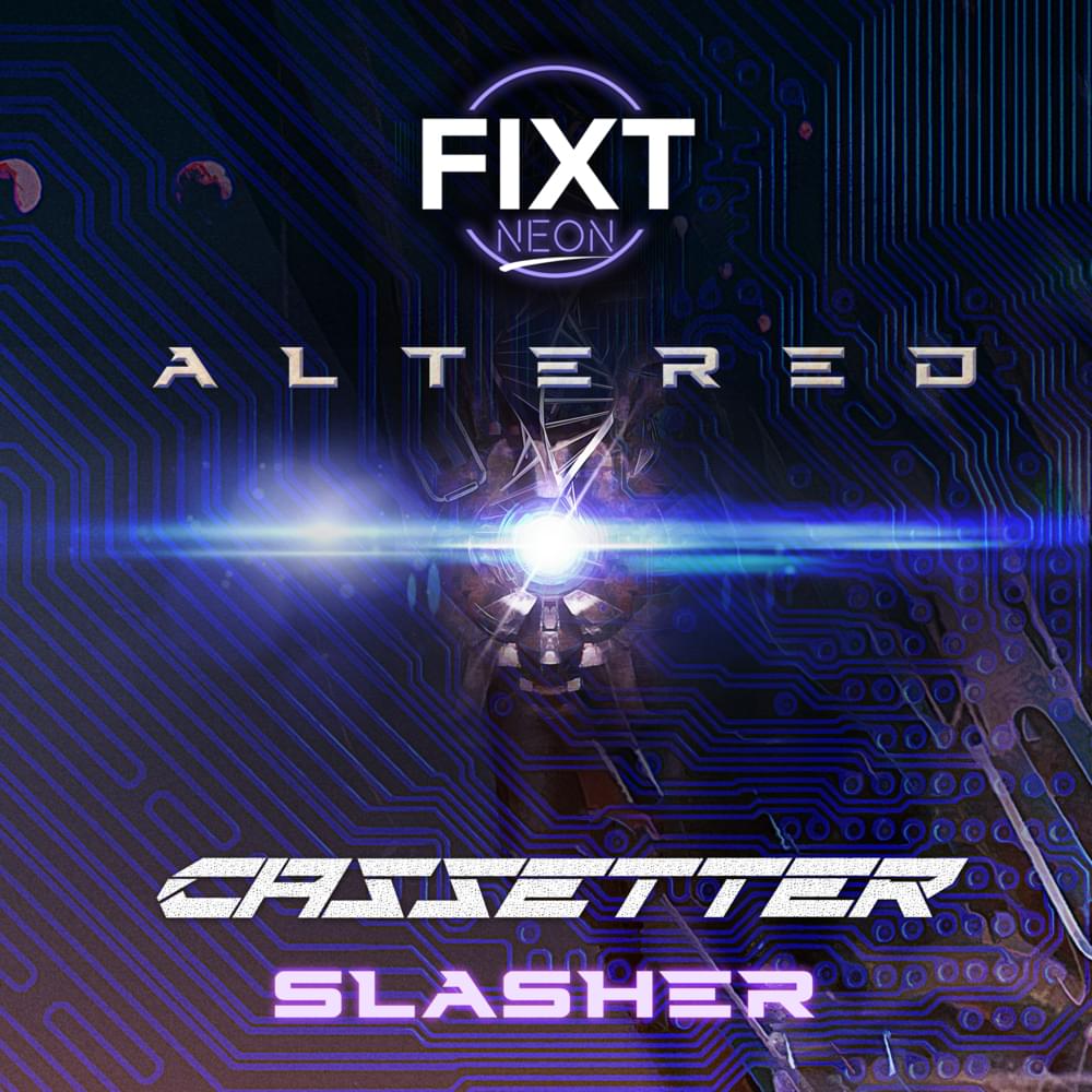 Album cover art for "Slasher" by Cassetter