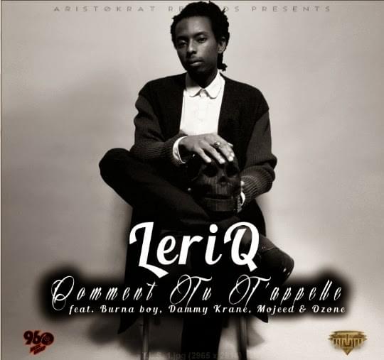 Album cover art for "Comment Tu T’appelle" by LeriQ & Burna Boy & Dammy Krane & Mojeed & Homegrown Ozone