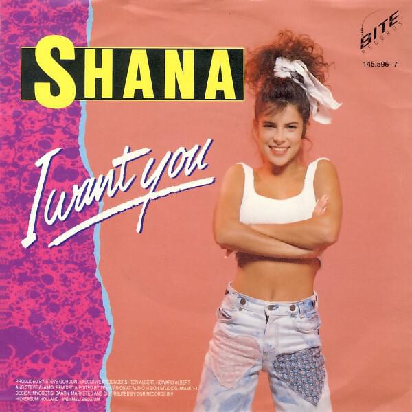 Album cover art for "I Want You" by Shana