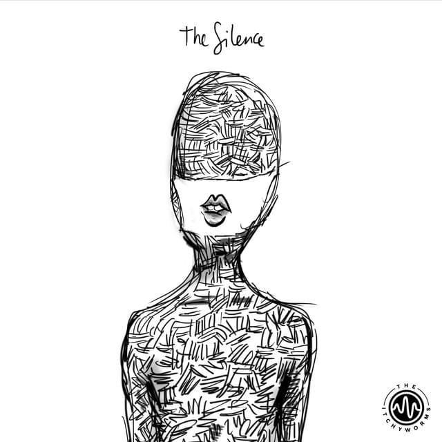 Album cover art for "The Silence" by The Itchyworms