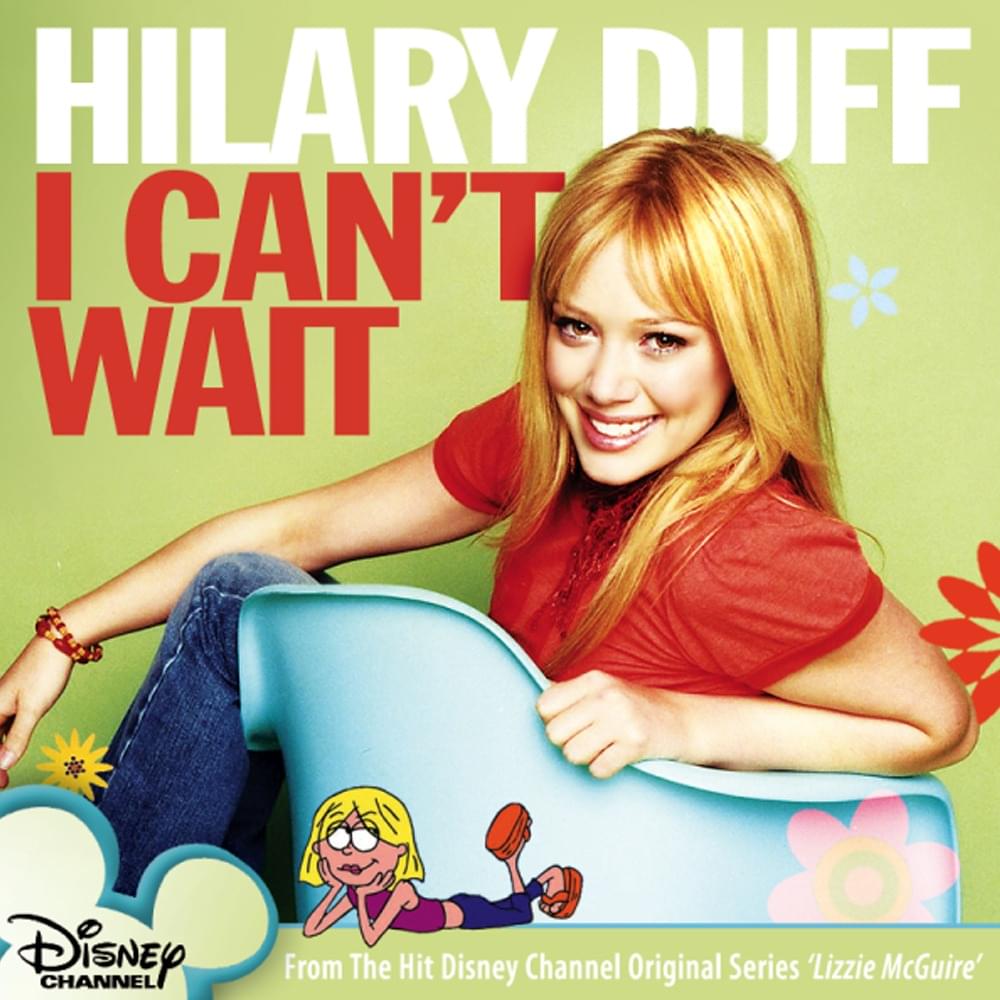 Album cover art for "I Can’t Wait" by Hilary Duff