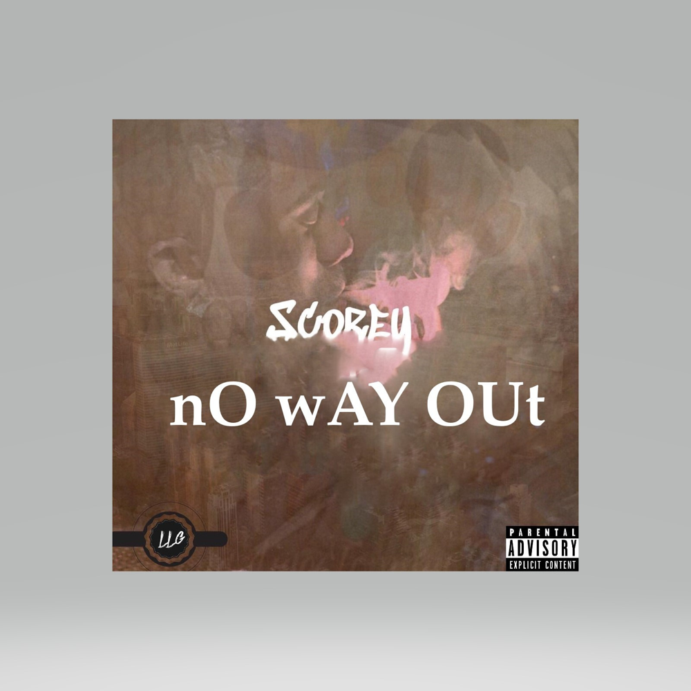 Album cover art for "No Way Out" by Scorey