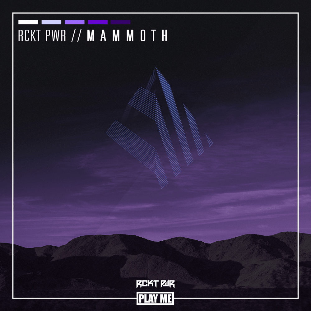 Album cover art for "M A M M O T H" by RCKT PWR