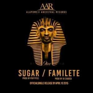Album cover art for "Sugar" by 9ice