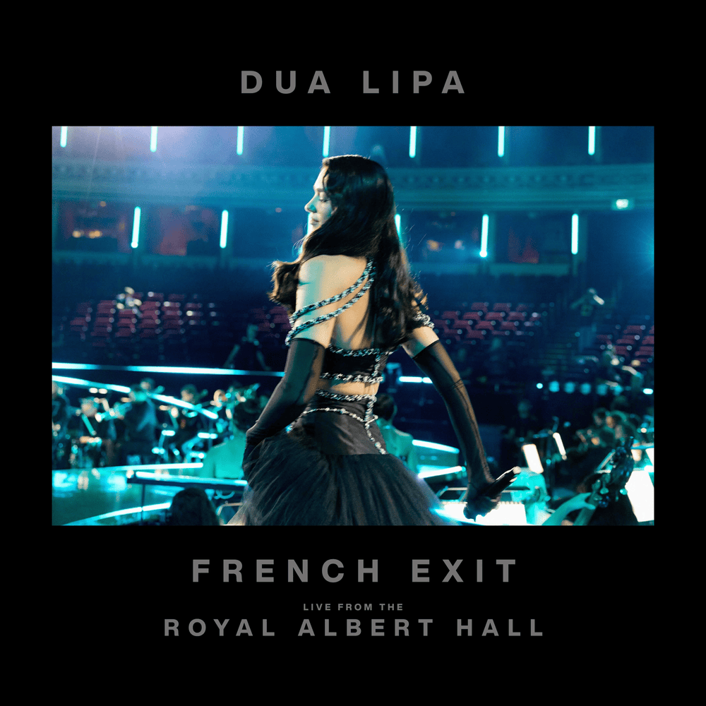 Album cover art for "French Exit (Live from the Royal Albert Hall)" by Dua Lipa