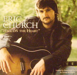 Album cover art for "Hell On The Heart" by Eric Church