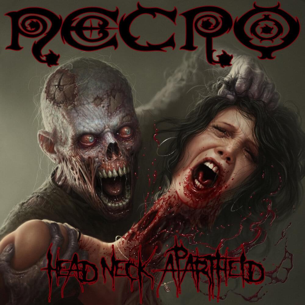 Album cover art for "Head Neck Apartheid" by Necro