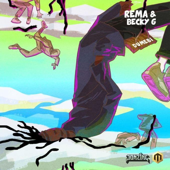 Album cover art for "Dumebi (Becky G Remix)" by Rema & Becky G