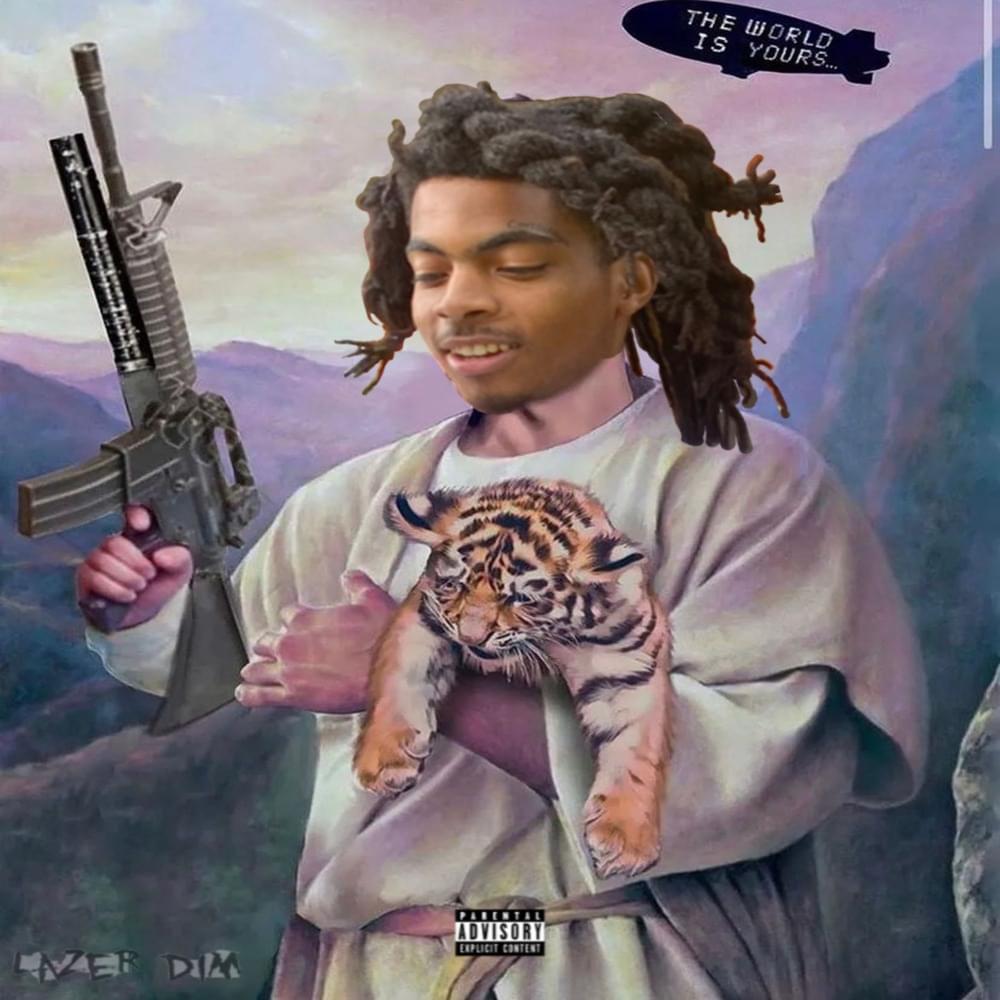 Album cover art for "Intro" by LAZER DIM 700