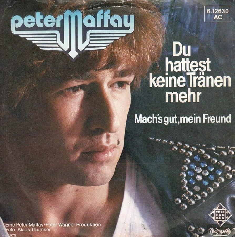 Album cover art for "Du hattest keine Tränen mehr" by Peter Maffay