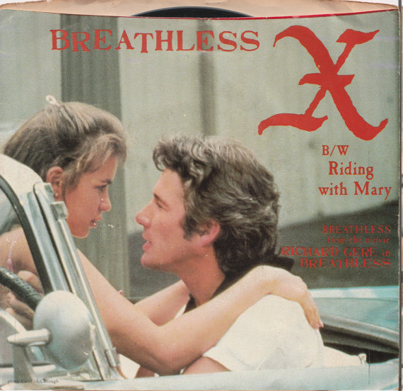 Album cover art for "Breathless (Single Mix)" by X