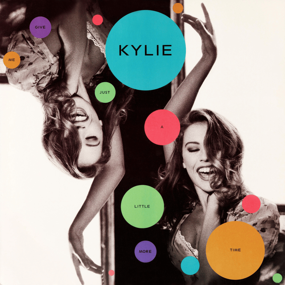 Album cover art for "Give Me Just a Little More Time" by Kylie Minogue