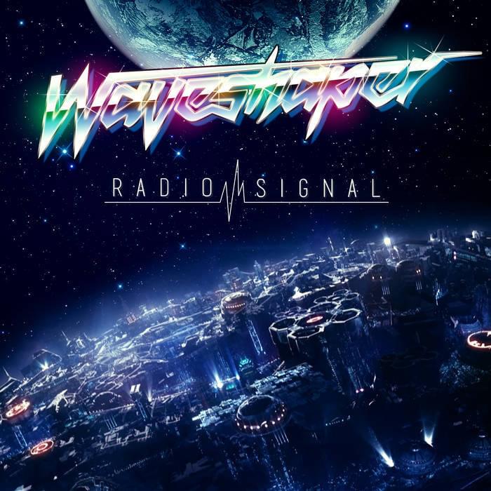 Album cover art for "Radio Signal" by Waveshaper