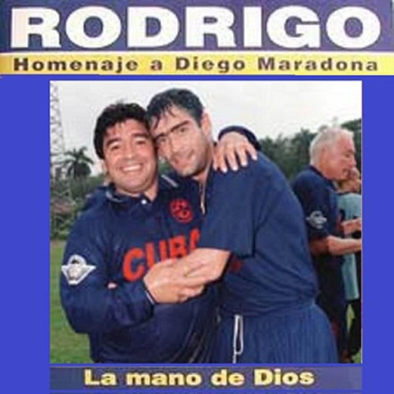 Album cover art for "La Mano de Dios" by Rodrigo