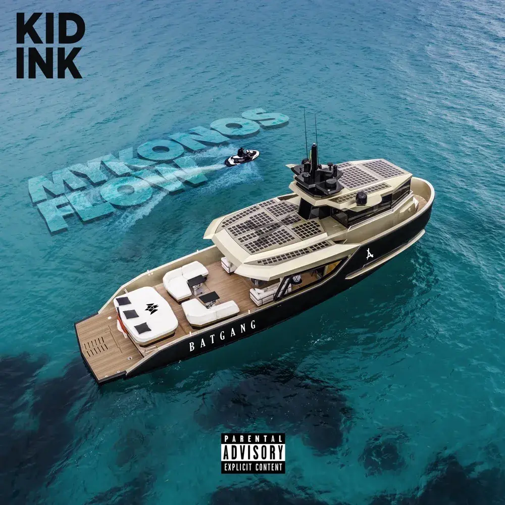 Album cover art for "Mykonos Flow" by Kid Ink