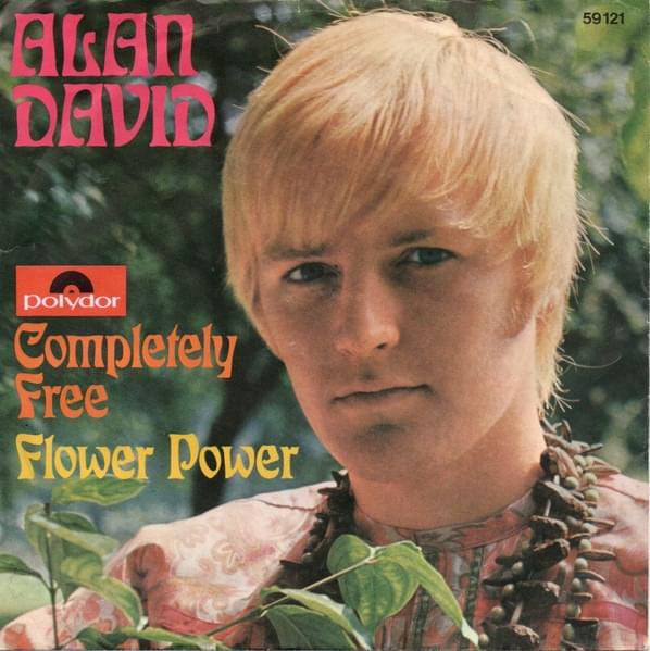 Album cover art for "Flower Power" by Alan David