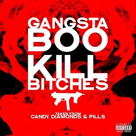 Album cover art for "Kill Bitches" by Gangsta Boo