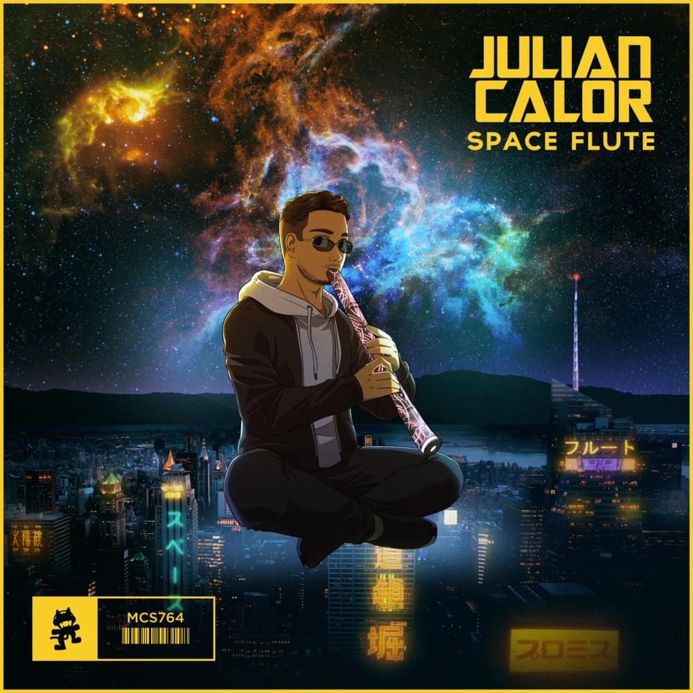 Album cover art for "Space Flute" by Julian Calor