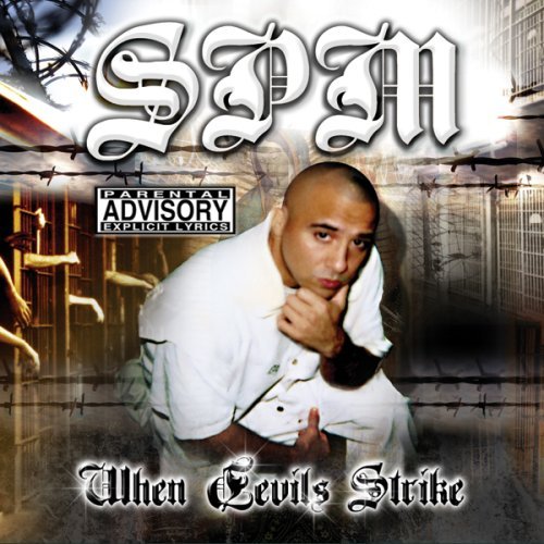 Album cover art for "When Devils Strike" by South Park Mexican
