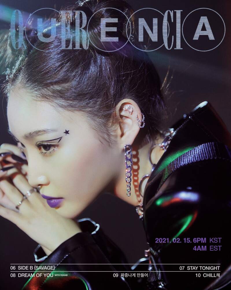 Album cover art for "SIDE B {SAVAGE}" by CHUNG HA