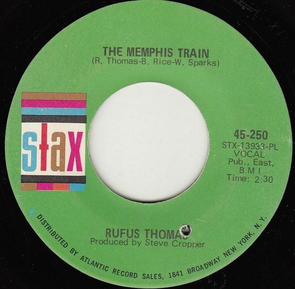 Album cover art for "Memphis Train" by Rufus Thomas