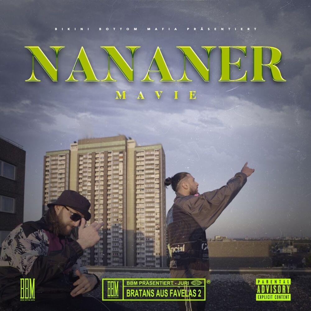 Album cover art for "Nananer" by Mavie