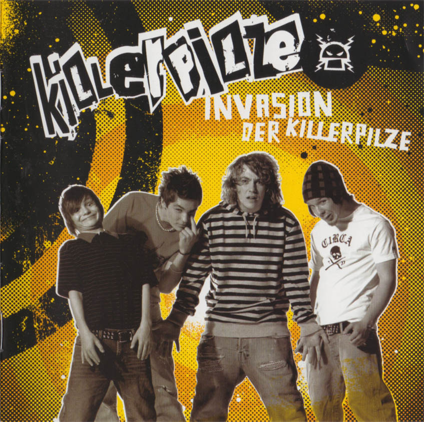 Album cover art for "Komm mit" by Killerpilze