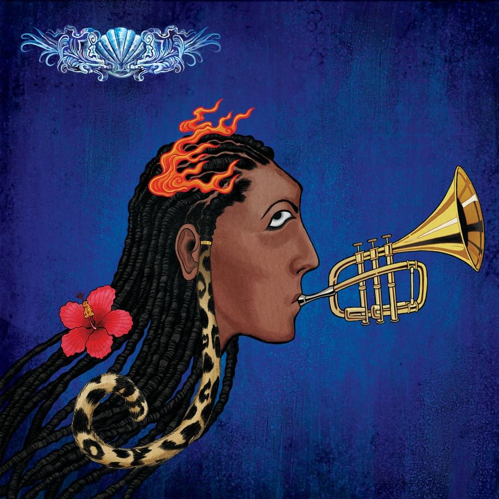 Album cover art for "KELEBU" by Rema