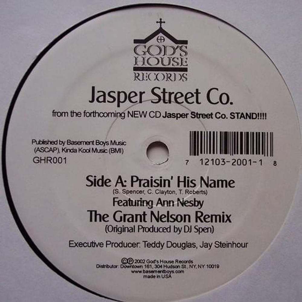 Album cover art for "Praisin’ His Name (Grant Nelson Edit)" by Ultra Naté