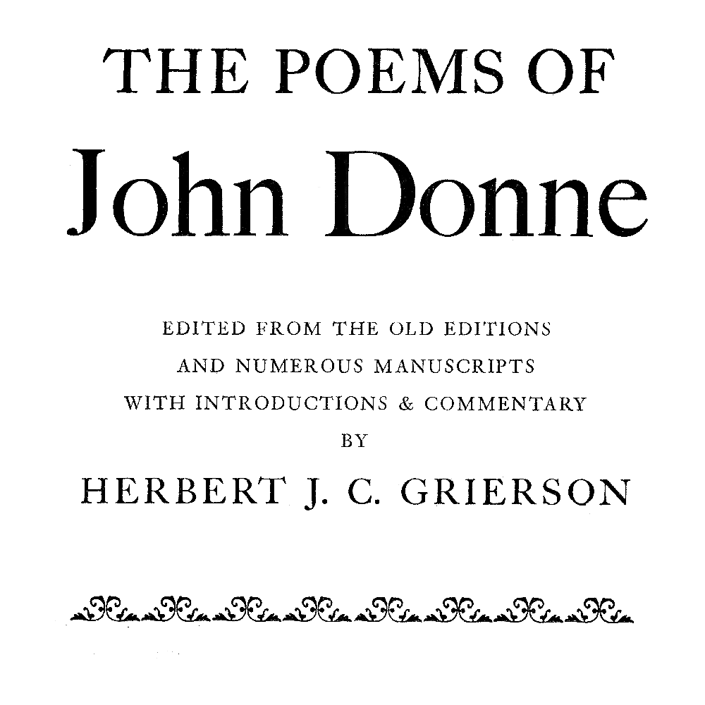 A Nocturnal Upon St. Lucy’s Day, Being The Shortest Day by John Donne