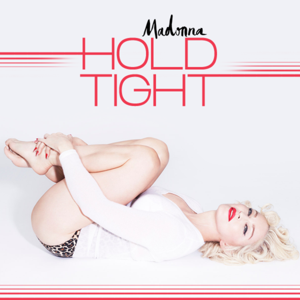 Album cover art for "Hold Tight" by Madonna