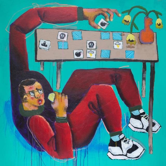 Album cover art for "Unter dem Tisch" by Audio88