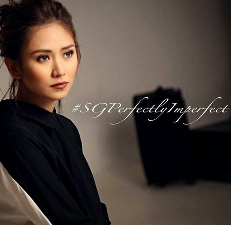 Album cover art for "Perfectly Imperferct" by Sarah Geronimo