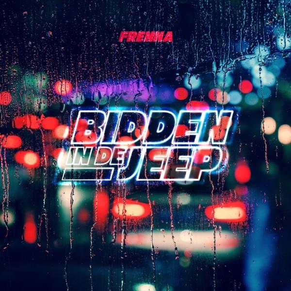 Album cover art for "Bidden In De Jeep" by Frenna